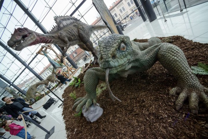 Ilustračný obrázok k článku Preneste sa do dávnej minulosti: V Nitre uvidíme 40 exponátov dinosaurov!