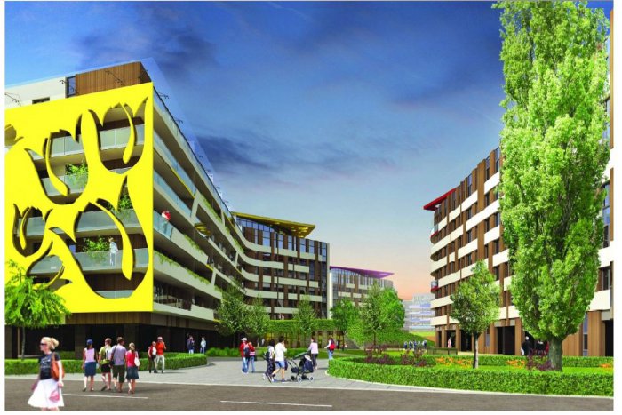 Ilustračný obrázok k článku V Ružinove by sa malo začať stavať. Pozemky pod plánovaným projektom Bergamon získala fínska firma YIT