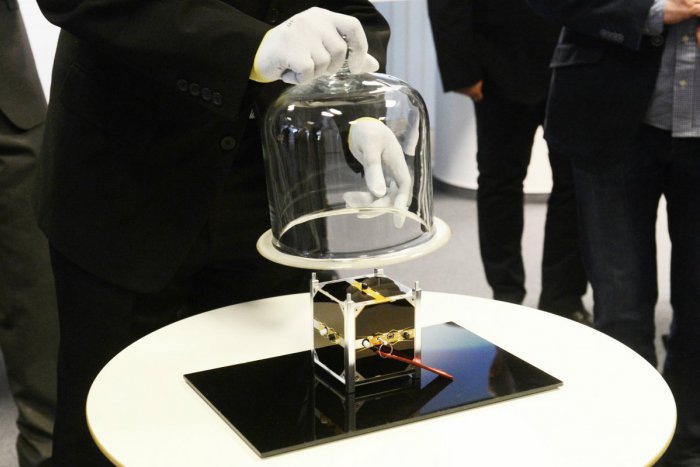 Ilustračný obrázok k článku V máji má do vesmíru odletieť prvá slovenská družica skCUBE