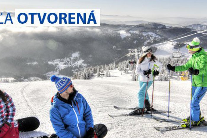 Ilustračný obrázok k článku Lyžovačka na Novej holi od soboty 9. januára 2016!