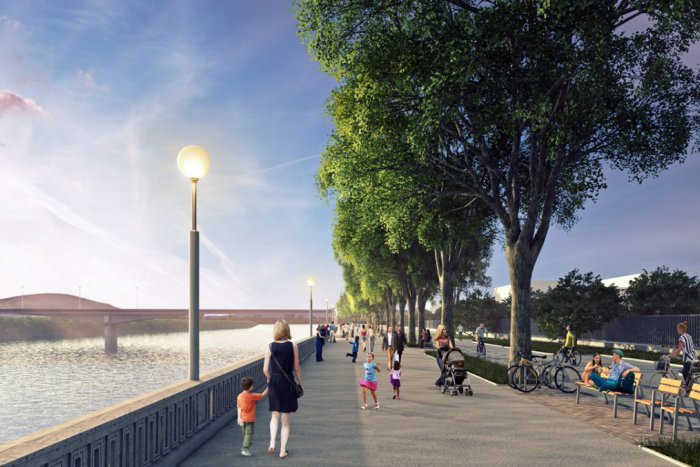 Ilustračný obrázok k článku Revitalizácia Dunajskej promenády sa začne už koncom marca