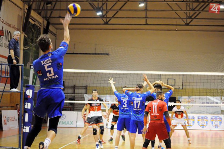 Ilustračný obrázok k článku Volejbalistom nevyšiel vstup do nadstavby podľa predstáv: Pod Zoborom víťazstvo Prešova