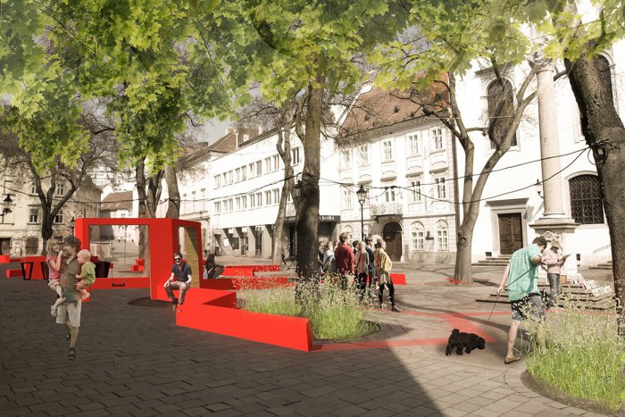 Ilustračný obrázok k článku Vznikne na Františkánskom námestí oddychová zóna?