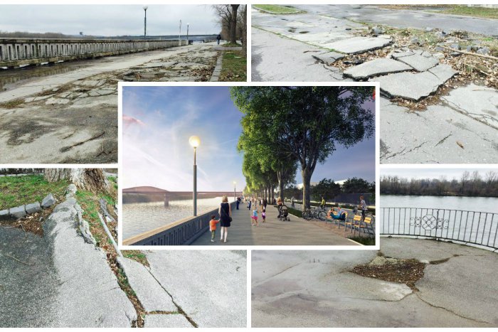 Ilustračný obrázok k článku Obrazom: Rekonštrukcia Dunajského nábrežia začína o 5 minút 12