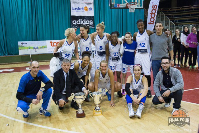 Ilustračný obrázok k článku Víťazkami Final Four CEWL hráčky rumunského CSU Alba Iulia, Ruža skončila štvrtá