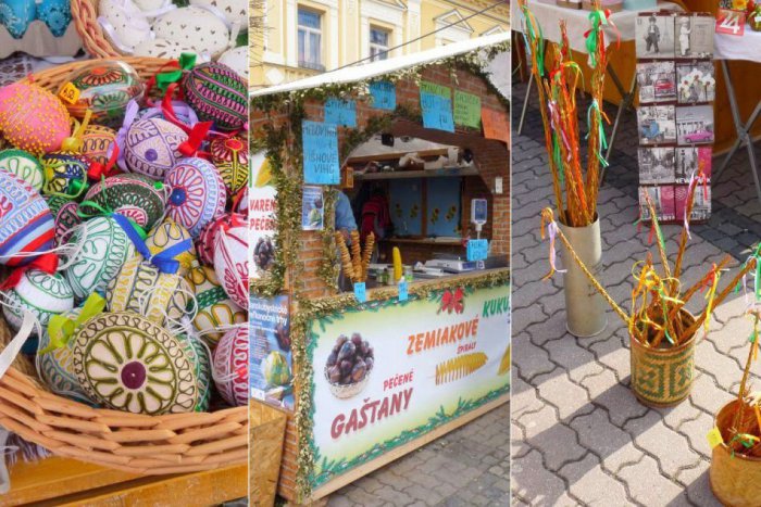 Ilustračný obrázok k článku Lákadlá v stánkoch na bystrických veľkonočných trhoch: Koľko zacvakáte za medovinu, kraslice či korbáče?