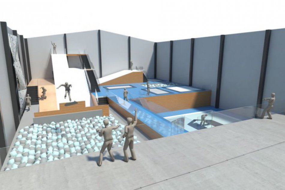 Ilustračný obrázok k článku Akadémia extrémnych športov pri Rendezi už má právoplatné stavebné povolenie. Kedy sa začne stavať?