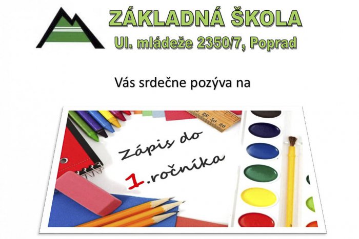 Ilustračný obrázok k článku Je to tu! Koncom týždňa sa začína so zápisom budúcich prváčikov