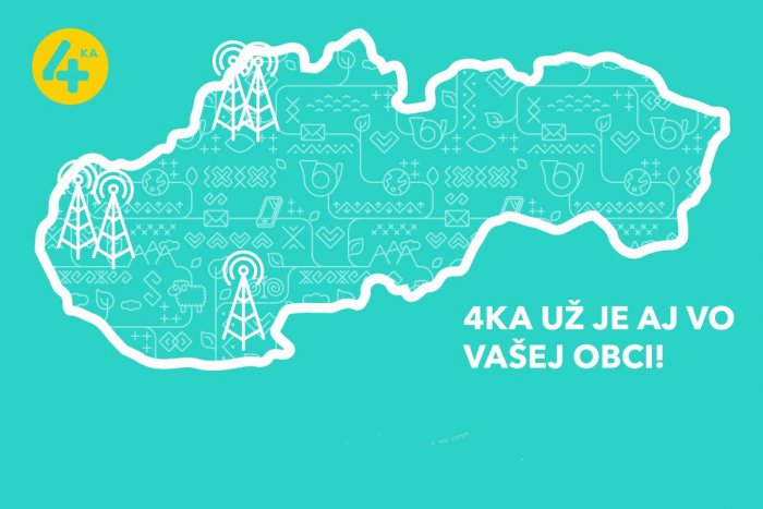 Ilustračný obrázok k článku Štvorkári sa môžu tešiť na plný 4G signál už aj v Handlovej, Nemšovej, Svätom Jure, Štúrove, Trenčianskej Teplej a Zohore