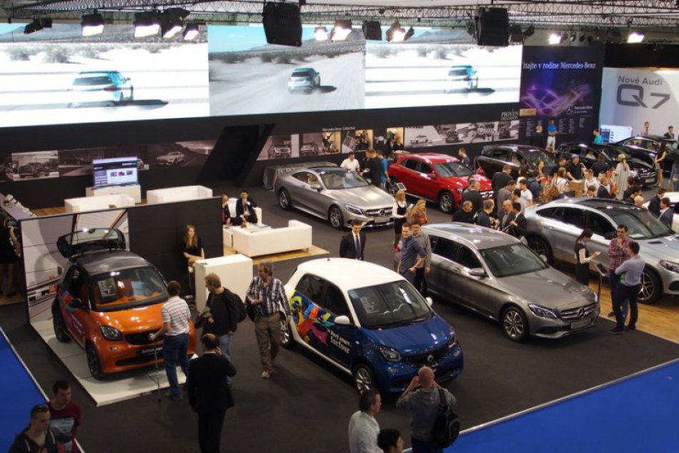 Ilustračný obrázok k článku Do Bratislavy mieri Autosalón. Prinesie desiatky značiek FOTO