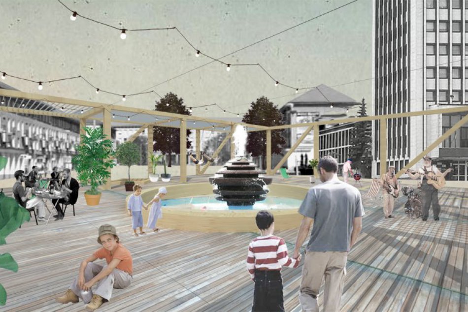 Ilustračný obrázok k článku Plánovaný pavilón na námestí zaťal do živého: Žiarčania rozdelení na dva tábory!