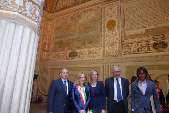 Ilustračný obrázok k článku Skrytý príbeh veduty Bratislavy ožil vo florentskom Palazzo Vecchio