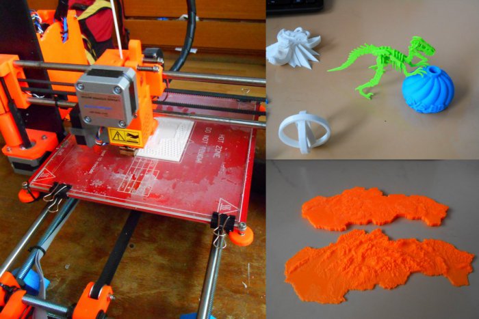 Ilustračný obrázok k článku FOTO: V Bystrici máme unikátnu 3D tlačiareň. Dokáže vyrobiť mapy aj samú seba