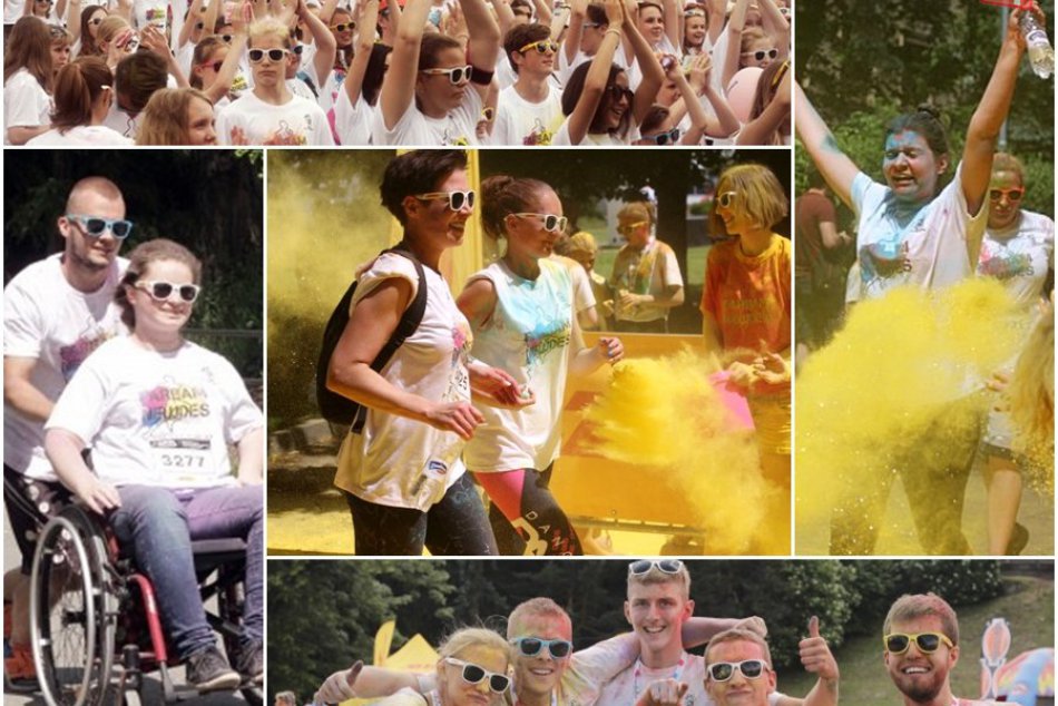 Ilustračný obrázok k článku FOTO: Centrum Bystrice hýrilo farbami. Medzi stovkov pestrých bežcov aj známy YouTuber a barani