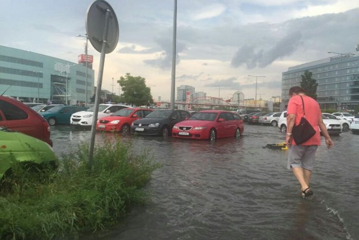 Ilustračný obrázok k článku FOTO: Slovensko sa ocitlo pod vodou. Dažde narobili poriadnu šarapatu