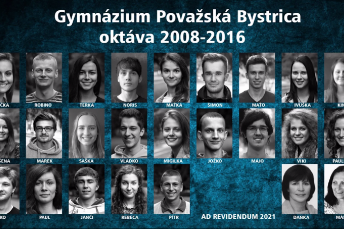 Ilustračný obrázok k článku Považskobystrickí gymnazisti z oktávy zaujali Slovensko: Originálne tablo, aké nemá páru! VIDEO