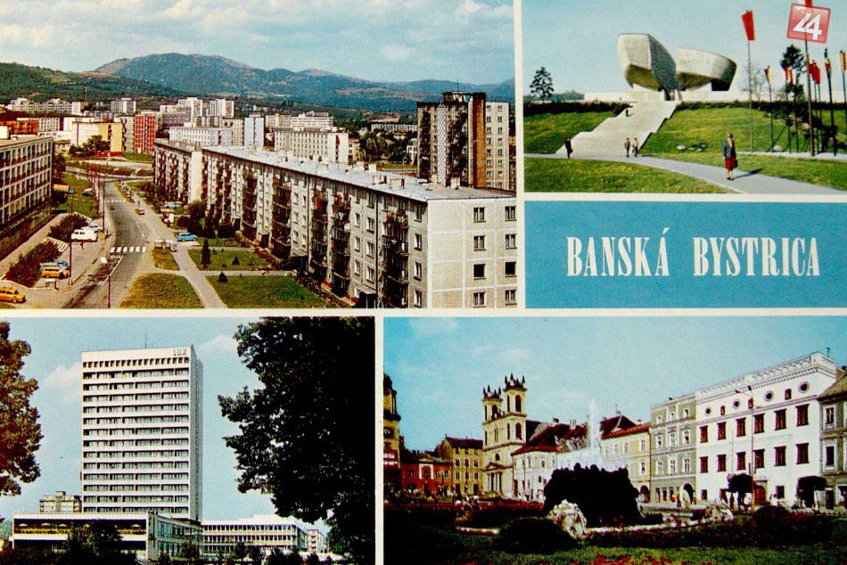Ilustračný obrázok k článku FOTO: Zachytávajú najkrajšie dominanty mesta. Unikátne dobové pohľadnice Bystrice