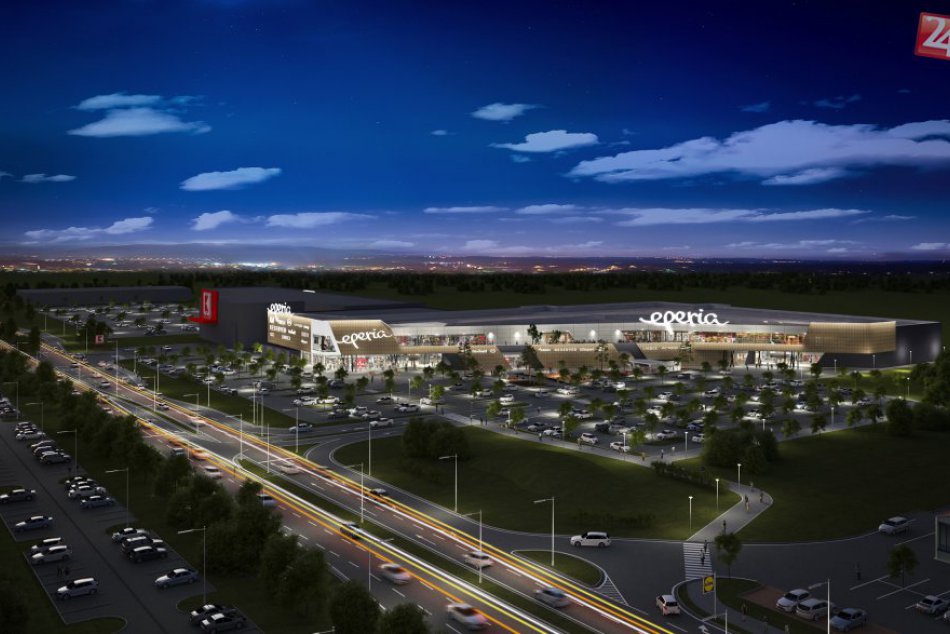 Ilustračný obrázok k článku Nákupné centrum Eperia na Sekčove? Pozrite si už teraz, ako bude po dokončení vyzerať