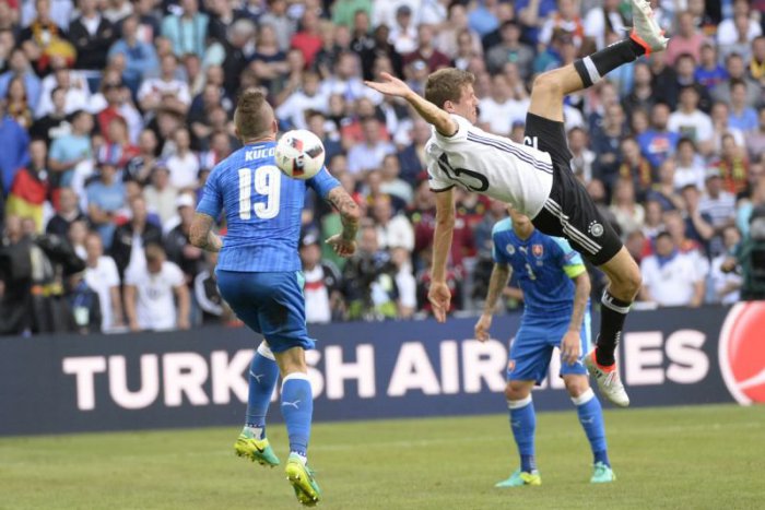 Ilustračný obrázok k článku Futbalové adieu pre slovenský tím: S Nemcami prehrali o tri góly