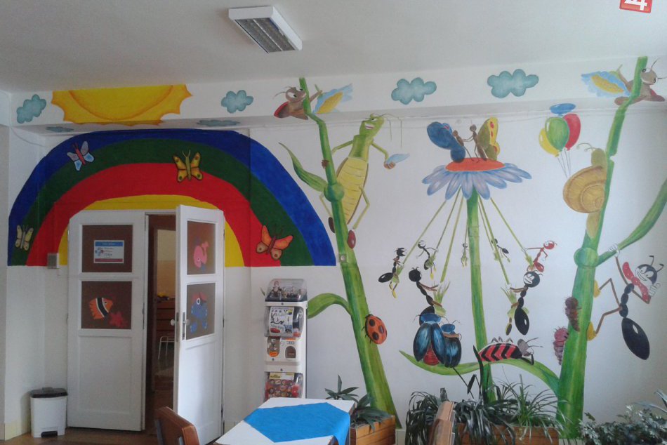 Ilustračný obrázok k článku FOTO: Breznianska nemocnica ožila farbami. Detské oddelenie ako rozprávková krajina
