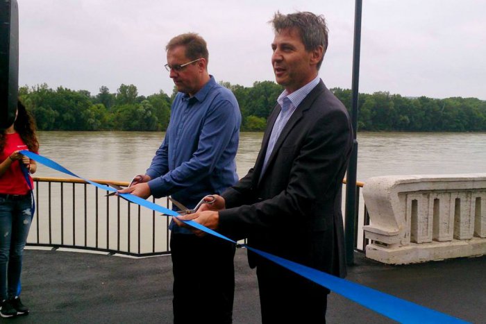 Ilustračný obrázok k článku Dunajská promenáda je otvorená. Chýba však cykloznačenie