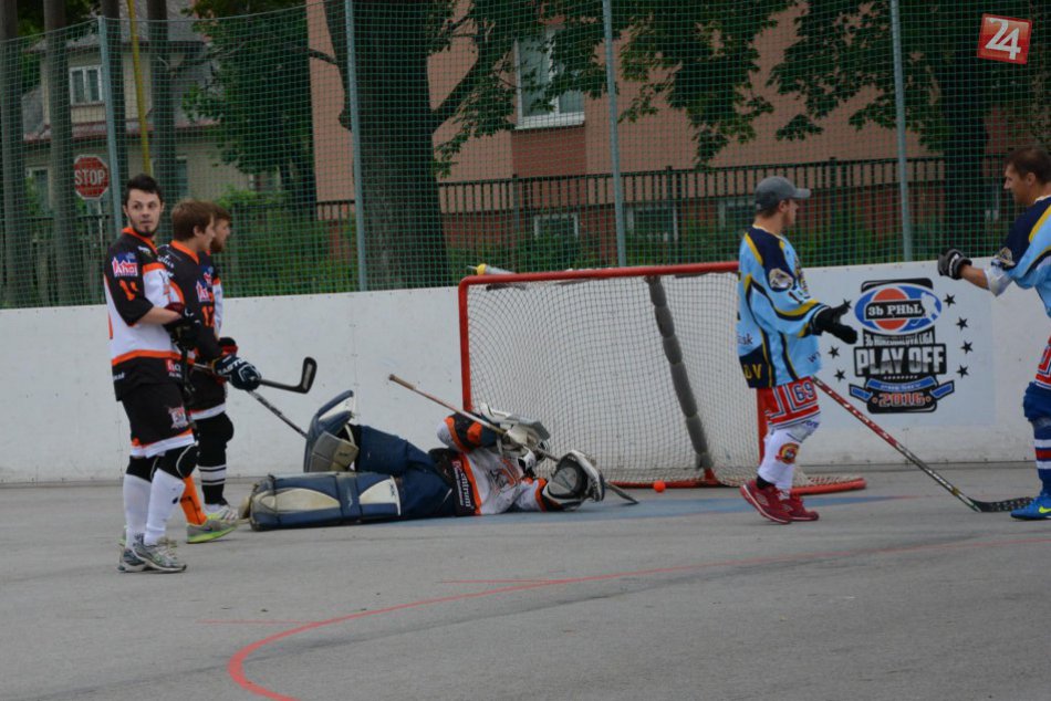 Ilustračný obrázok k článku Veľké rozdiely tímov počas víkendu: Hokejbalisti presnými zásahmi nešetrili