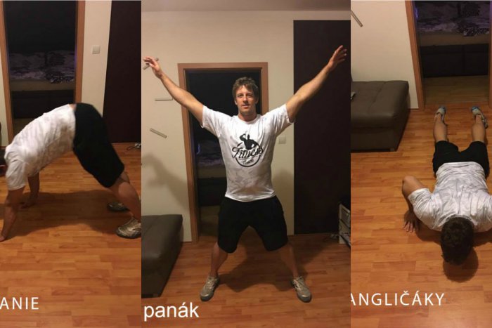 Ilustračný obrázok k článku SERIÁL: Zvolenský tréner radí. 4 cviky s vlastnou váhou