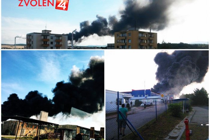 Ilustračný obrázok k článku AKTUÁLNE: Požiar vo Zvolene: Chemici kontrolujú ovzdušie!