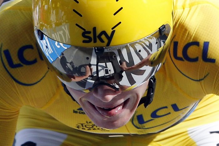 Ilustračný obrázok k článku Horskú časovku ovládol Froome, Sagan ostáva zelený