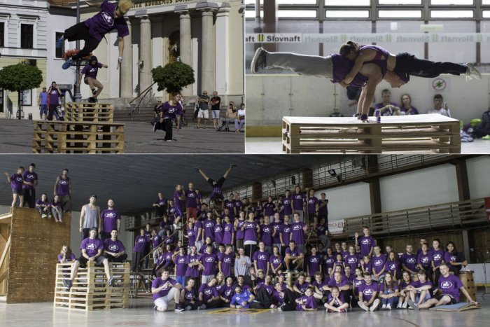 Ilustračný obrázok k článku VIDEO a FOTO: Bystricu ovládli bojovníci s gravitáciou. Predvádzali divoké kúsky