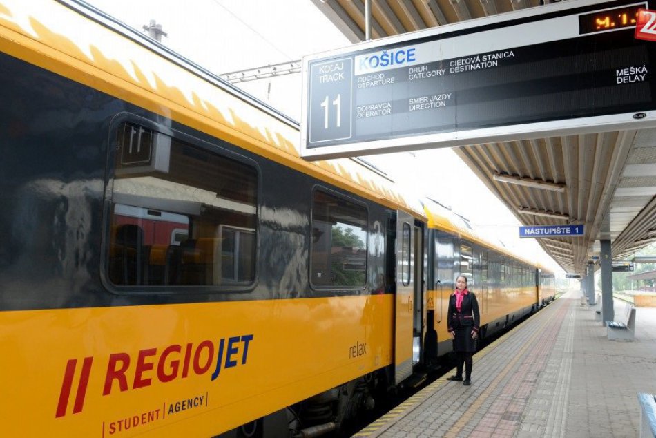 Ilustračný obrázok k článku RegioJet znížil ceny cestovných lístkov. Z Bratislavy do Prahy už od 12,30 eur