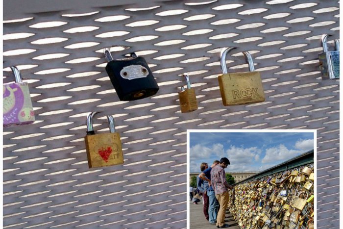 Ilustračný obrázok k článku HLASUJTE: Páči sa vám zámkovanie na Starom moste?