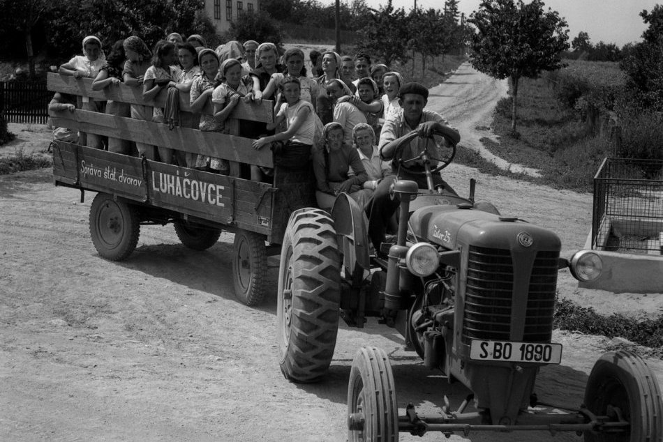 Ilustračný obrázok k článku Dobové fotky spred desiatok rokov: Ako kedysi vyzerala žatva neďaleko Hlohovca