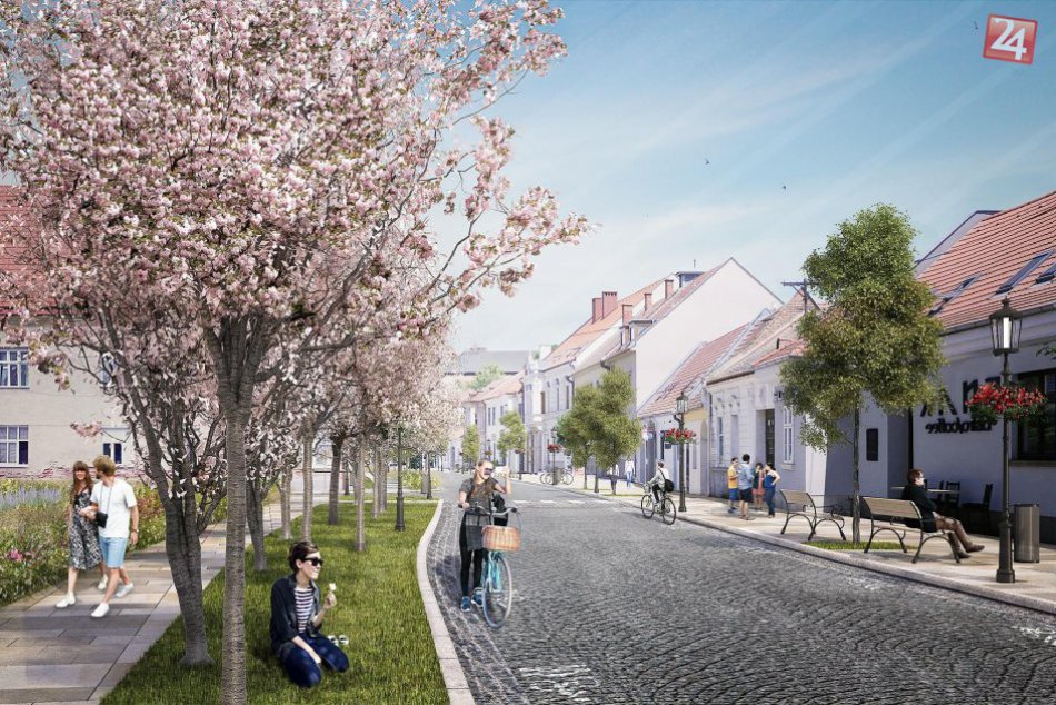 Ilustračný obrázok k článku Získa nový vzhľad: V Trnave už čoskoro odštartuje rekonštrukcia Halenárskej ulice