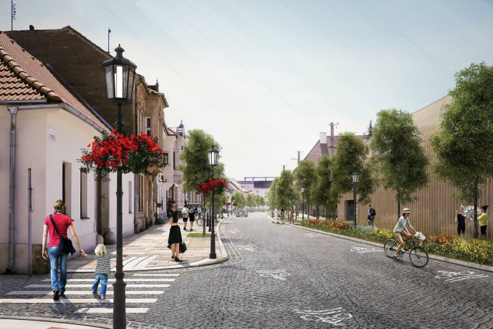 Ilustračný obrázok k článku Známa ulica v Trnave získa nový look: VIZUALIZÁCIE, ako bude po obnove vyzerať