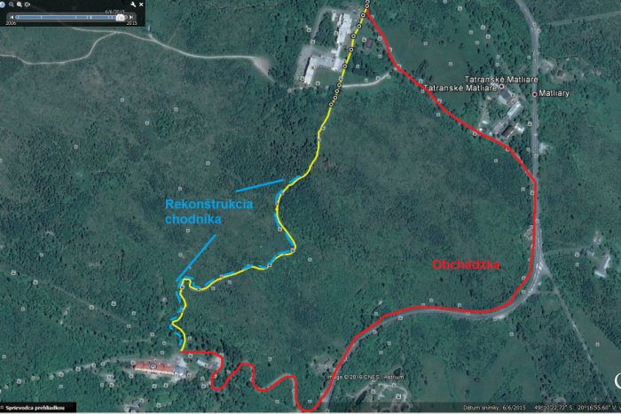 Ilustračný obrázok k článku Obmedzenie na turistickom chodníku vo Vysokých Tatrách: Vieme kadiaľ neprejdete