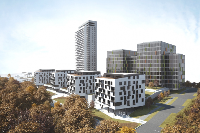 Ilustračný obrázok k článku Pri Sade Janka Kráľa sa má realizovať rozsiahly developerský projekt