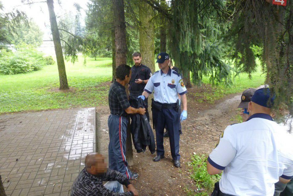 Ilustračný obrázok k článku FOTO: Zvolenskí policajti v akcii: Čo robili v parku a pri pancierovom vlaku?