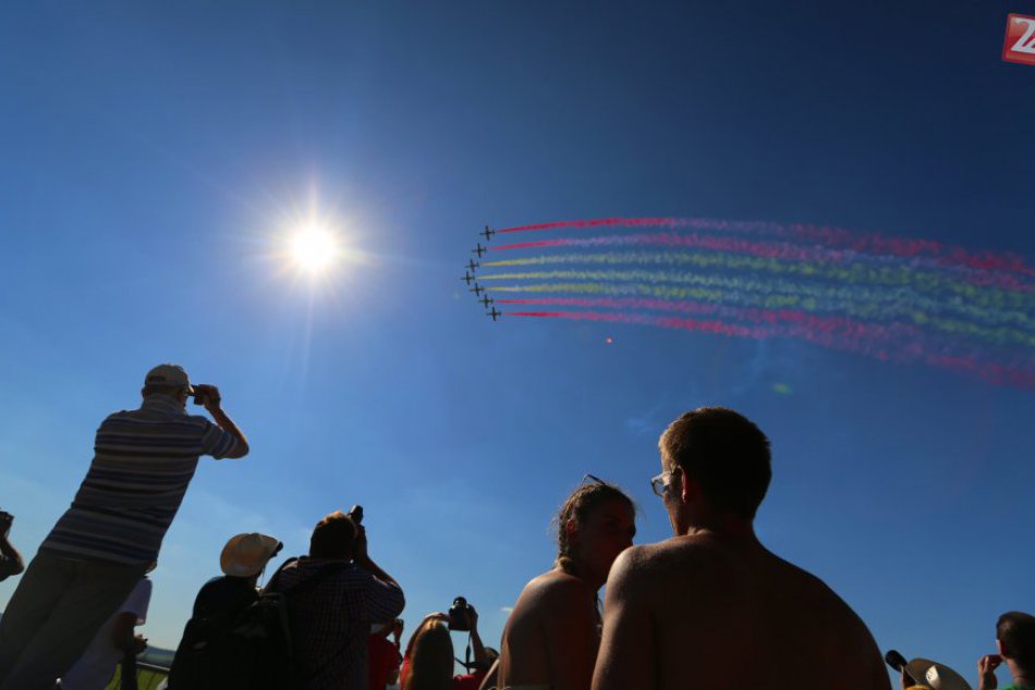 Ilustračný obrázok k článku FOTO: Letecké dni na Sliači lákajú vo veľkom. Prvý deň s rekordnou návštevnosťou