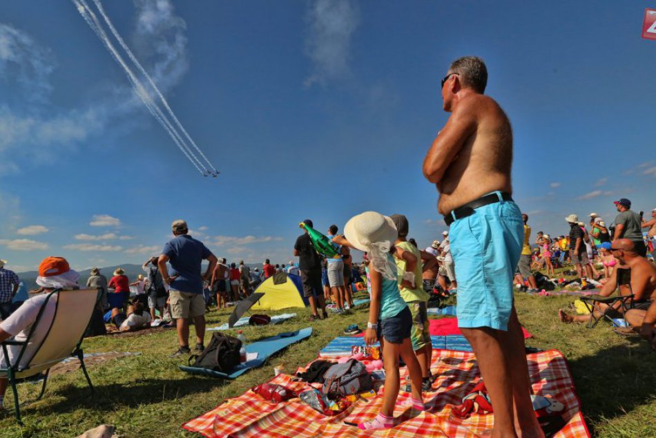 Ilustračný obrázok k článku FOTO: SIAF s takmer 115 000 návštevníkmi. Najlepšou statickou ukážkou bombardér B-52