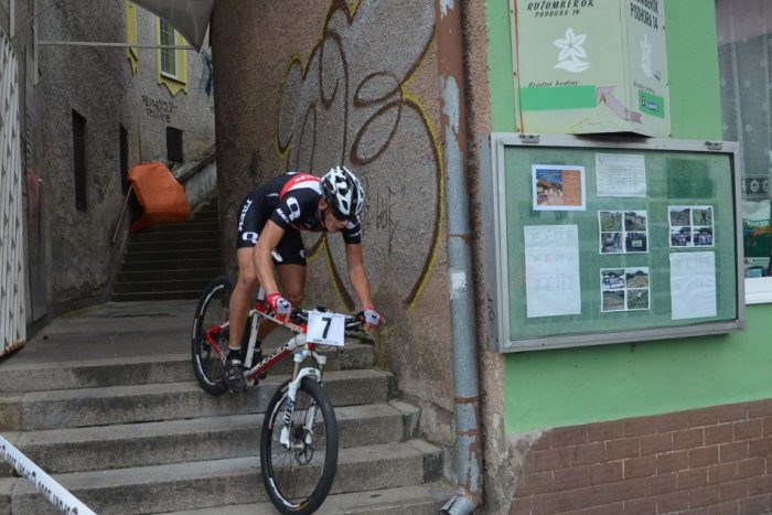 Ilustračný obrázok k článku V centre Ružomberka sa preháňali horskí cyklisti