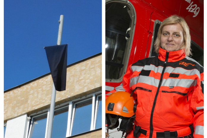 Ilustračný obrázok k článku Na nemocnici vlaje čierna zástava: Ľudia zosnulej lekárke posielajú odkazy do neba