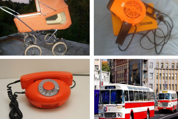 Ilustračný obrázok k článku RETRO: Oranžová farba vdýchla šedivosti socializmu vlastný štýl