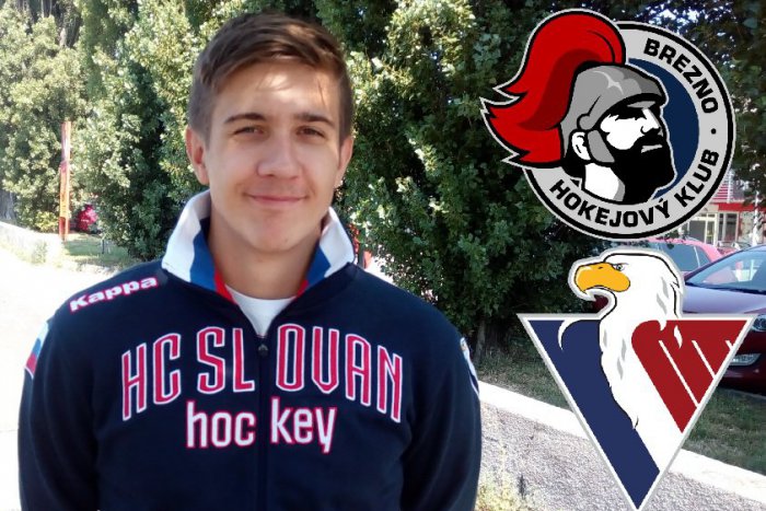 Ilustračný obrázok k článku Brezniansky hokejový talent v drese Slovana. Vychovali ho rytieri