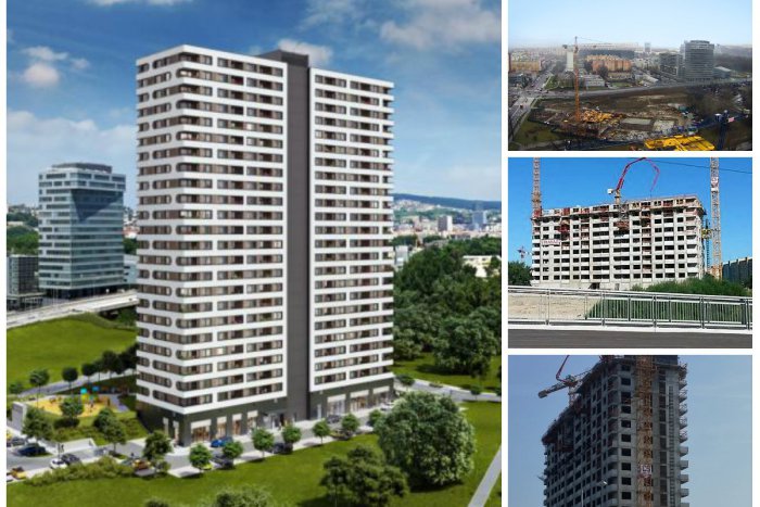 Ilustračný obrázok k článku Projekt Fuxova: Zachytili sme, ako nový obytný dom postupne rastie do výšky