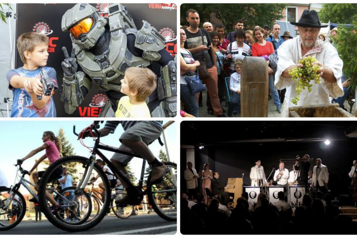 Ilustračný obrázok k článku Vinobrania, festivaly aj comics. Z víkendového programu si vyberie každý