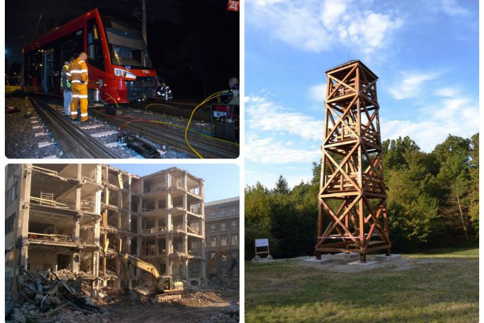 Ilustračný obrázok k článku TOP 5 tém týždňa: nová rozhľadňa, vykoľajená električka, búranie Bezručovej aj párty u Rada