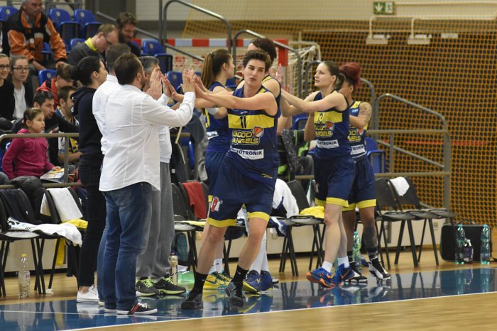 Ilustračný obrázok k článku Premiéra vo Východoeurópskej lige: Basketbalistky Good Angels si pochutnali na súperkách
