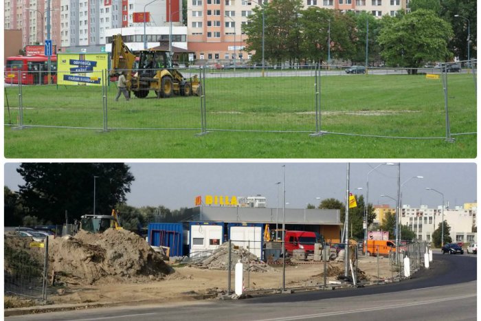 Ilustračný obrázok k článku Na zelenej petržalskej lúke vyrástol za necelé štyri mesiace nový obchodný dom