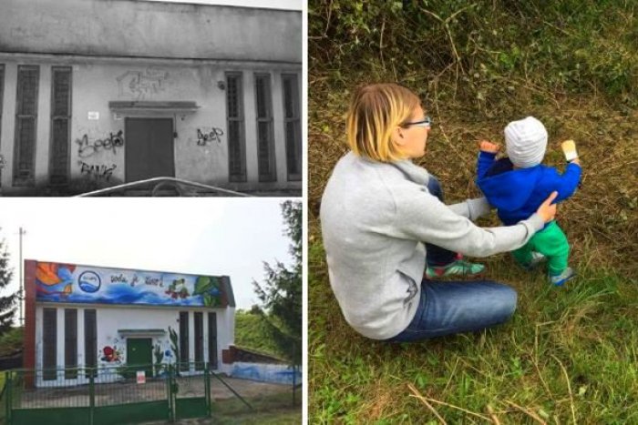 Ilustračný obrázok k článku FOTO: Krásna premena bystrického vodojemu. Najmladší dobrovoľník nemal ani 2 roky